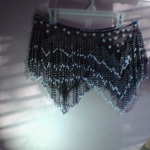 amazing belly dancer/dancer beaded skirt